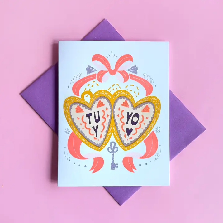 Tu Y Yo Love Locket Card