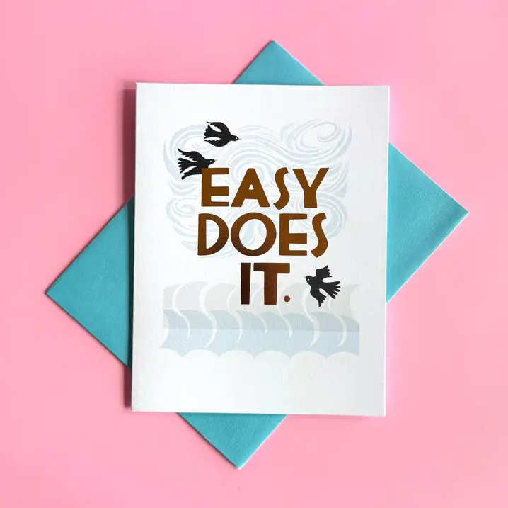 Easy Does It Recovery Card