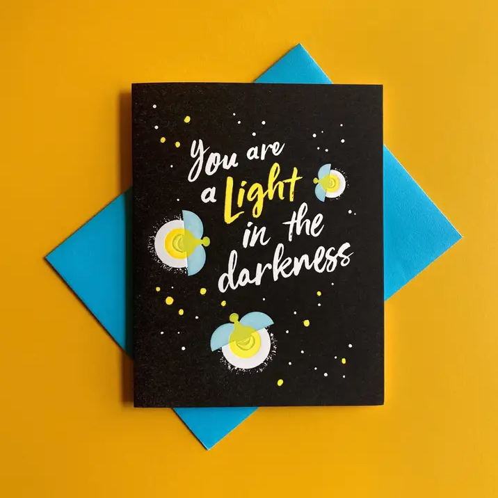 Light In The Darkness Love Card
