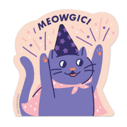 Meowgic Sticker