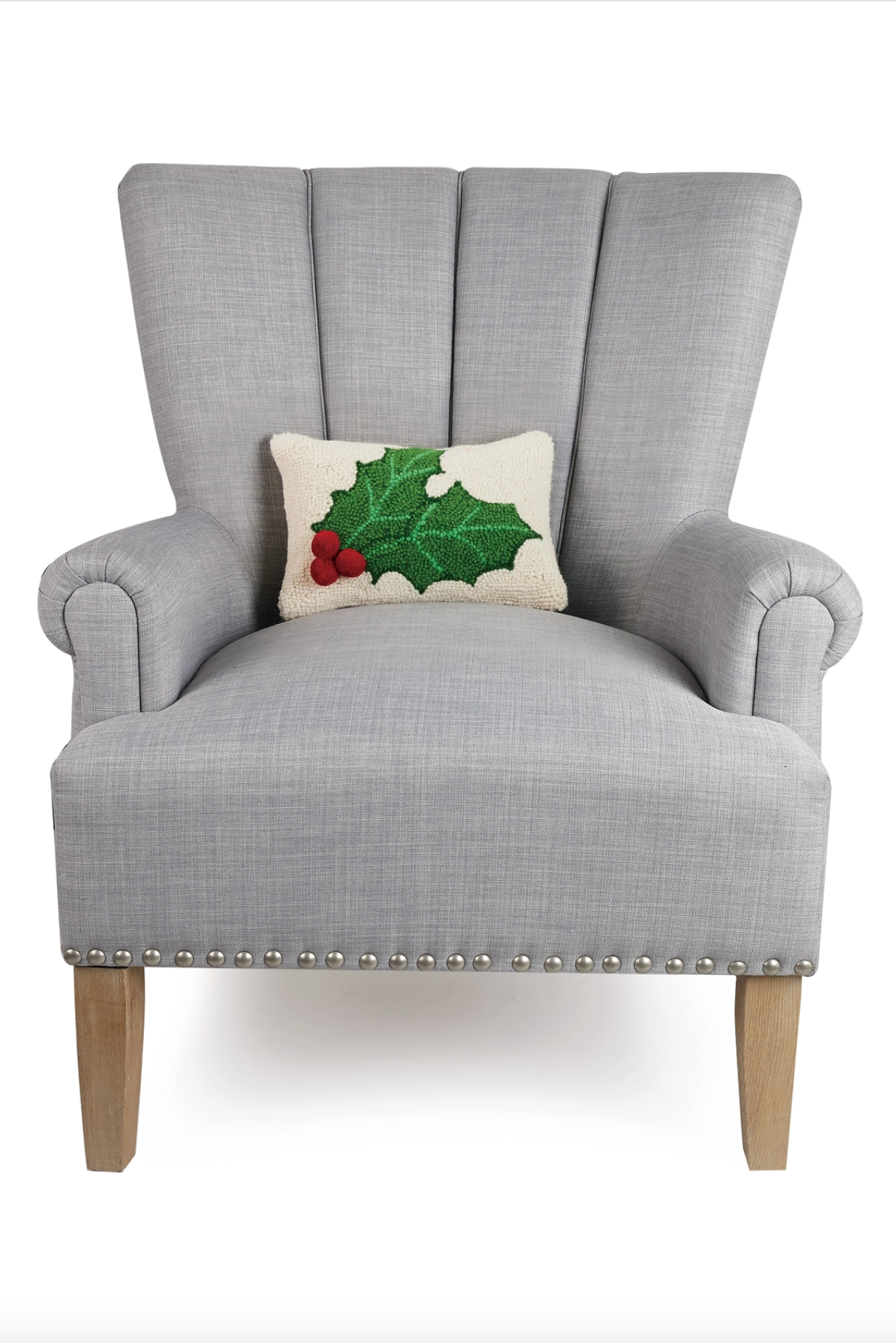 Holly w/ Pompom Hook Pillow