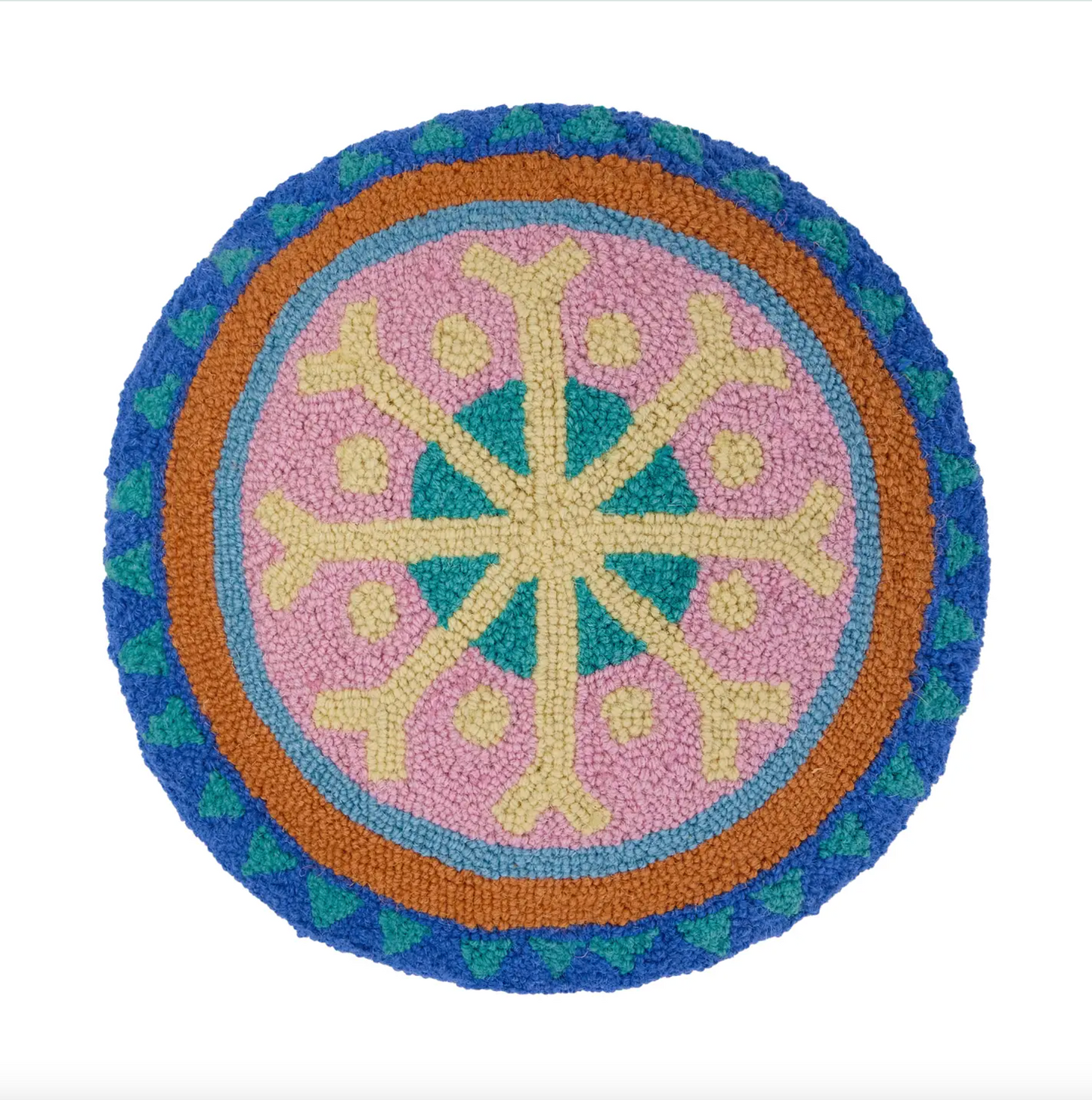 Festive Mandala Hook Pillow