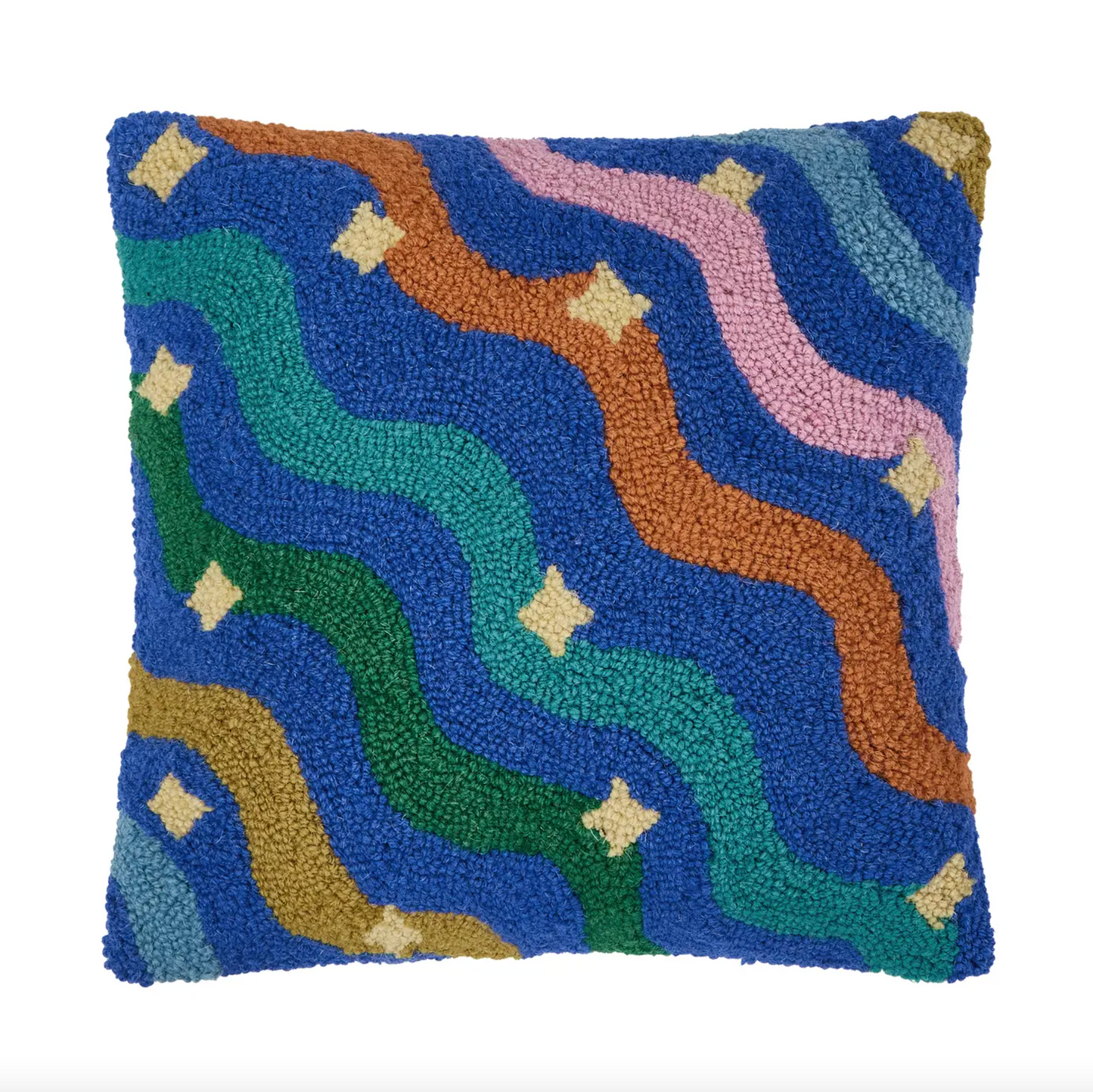 Sparkle Wave Hook Pillow