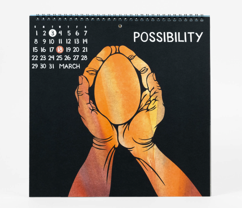 Nikki McClure: Courage - 2026 Wall Calendar
