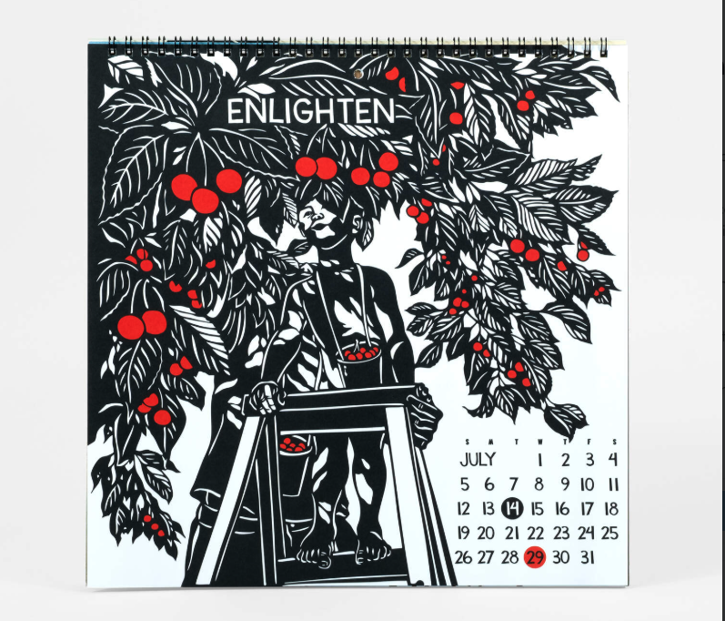 Nikki McClure: Courage - 2026 Wall Calendar