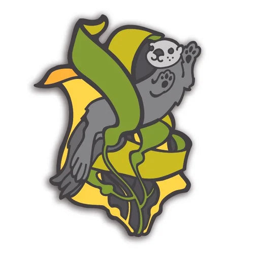 Sea Otter Sticker