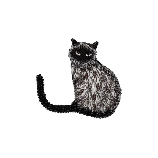 Trovelore Brooch Pin - Siamese Cat