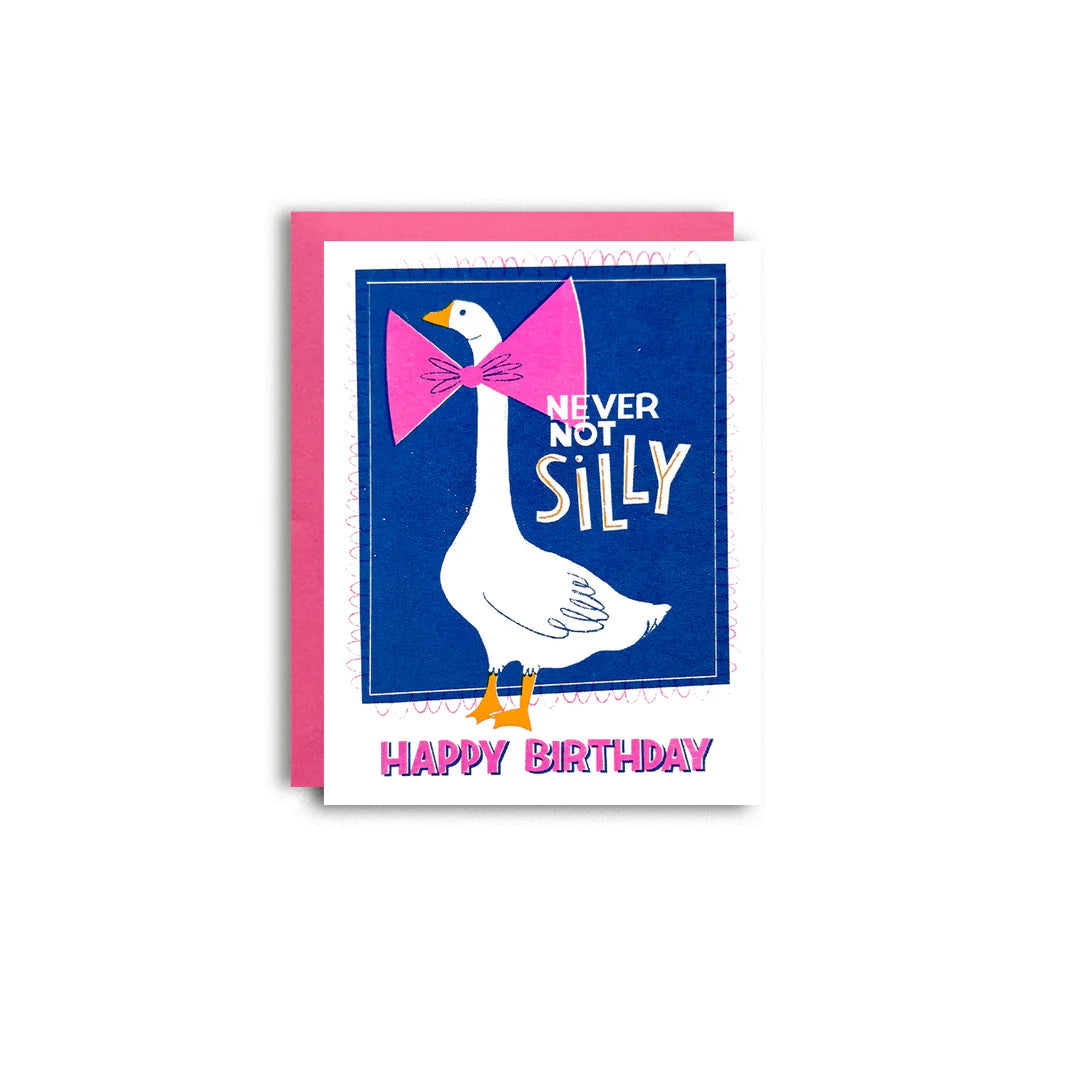Silly Goose Birthday Card
