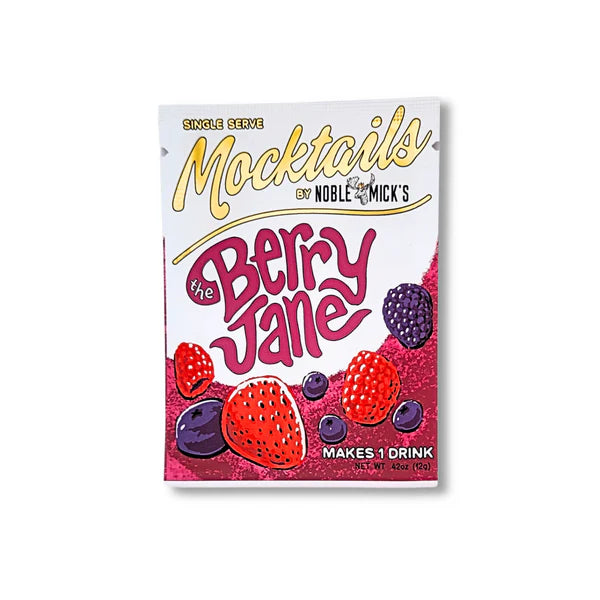 Packaged mocktail mix Berry Jane