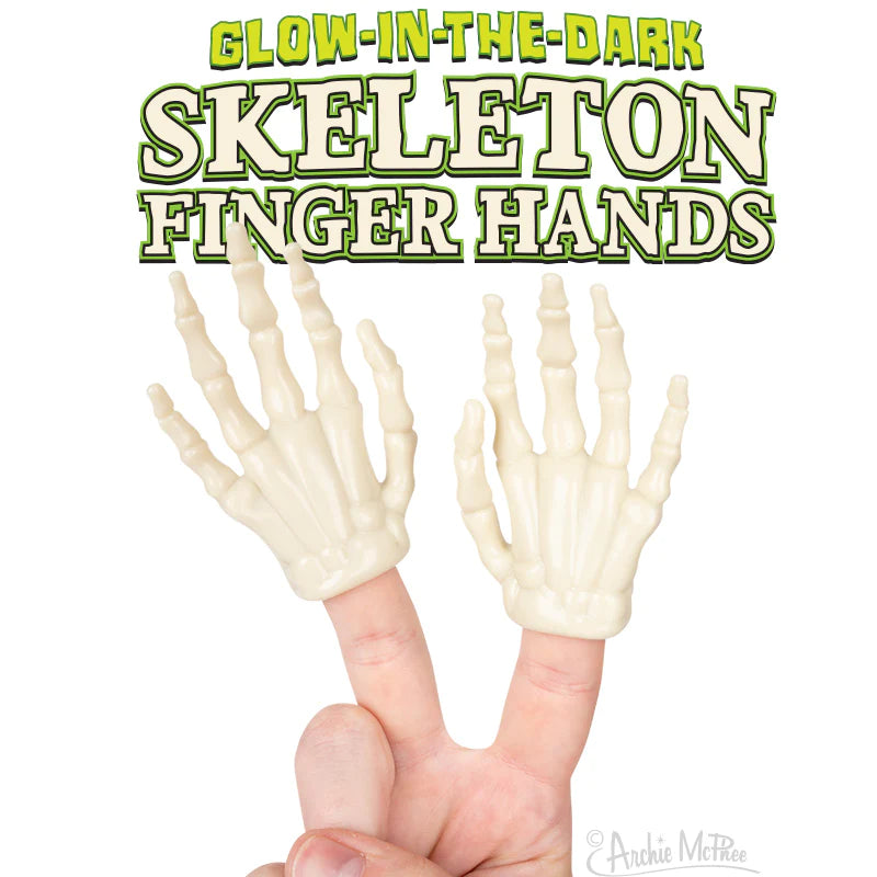 Finger Puppet - Skeleton Hand