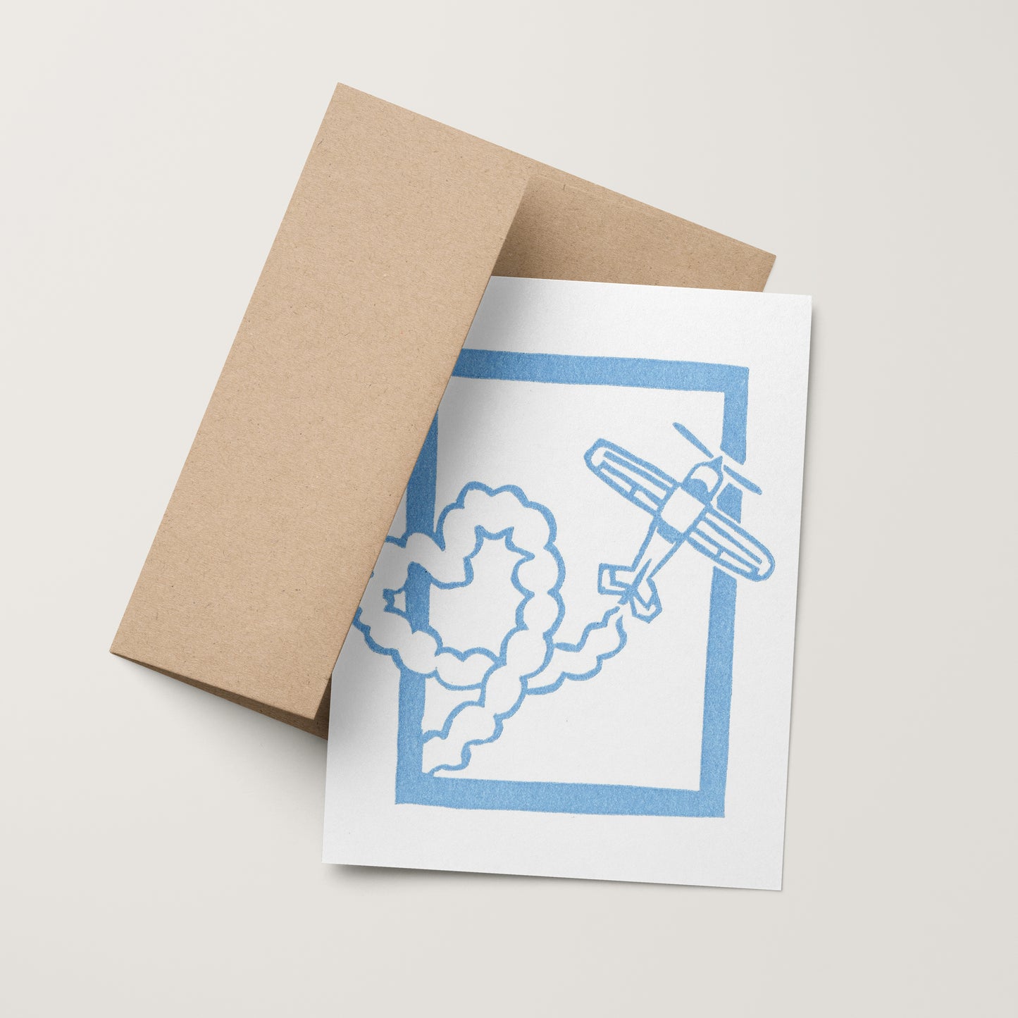 Sky Writer Love Card