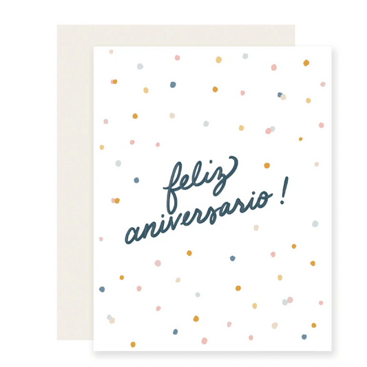 Aniversario Dots Card