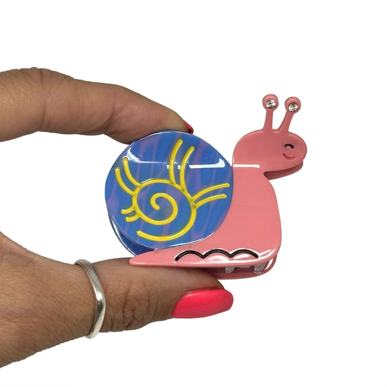 Snail Hair Claw Clip
