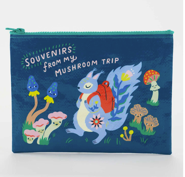 Souvenirs From My Mushroom Trip Zipper Pouch