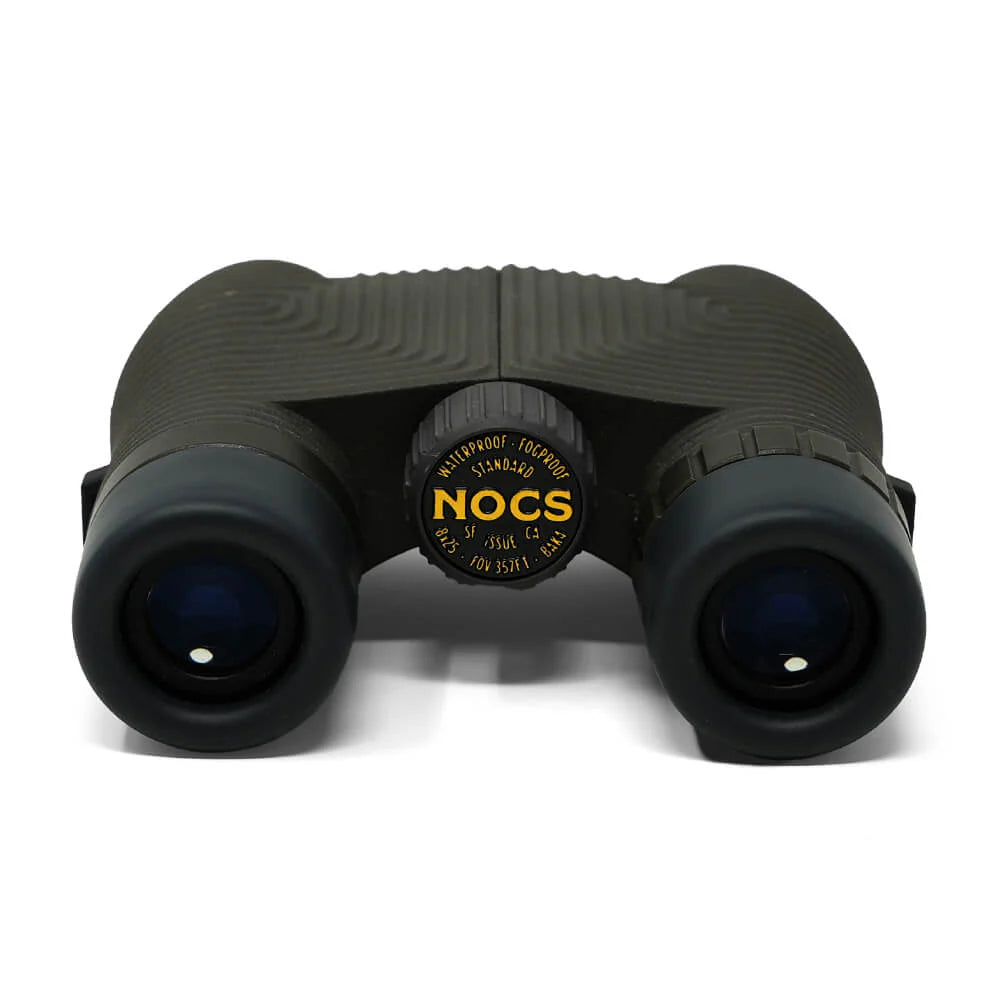 Nocs Provisions Standard Issue 8x25 Waterproof Binoculars- Charcoal Black