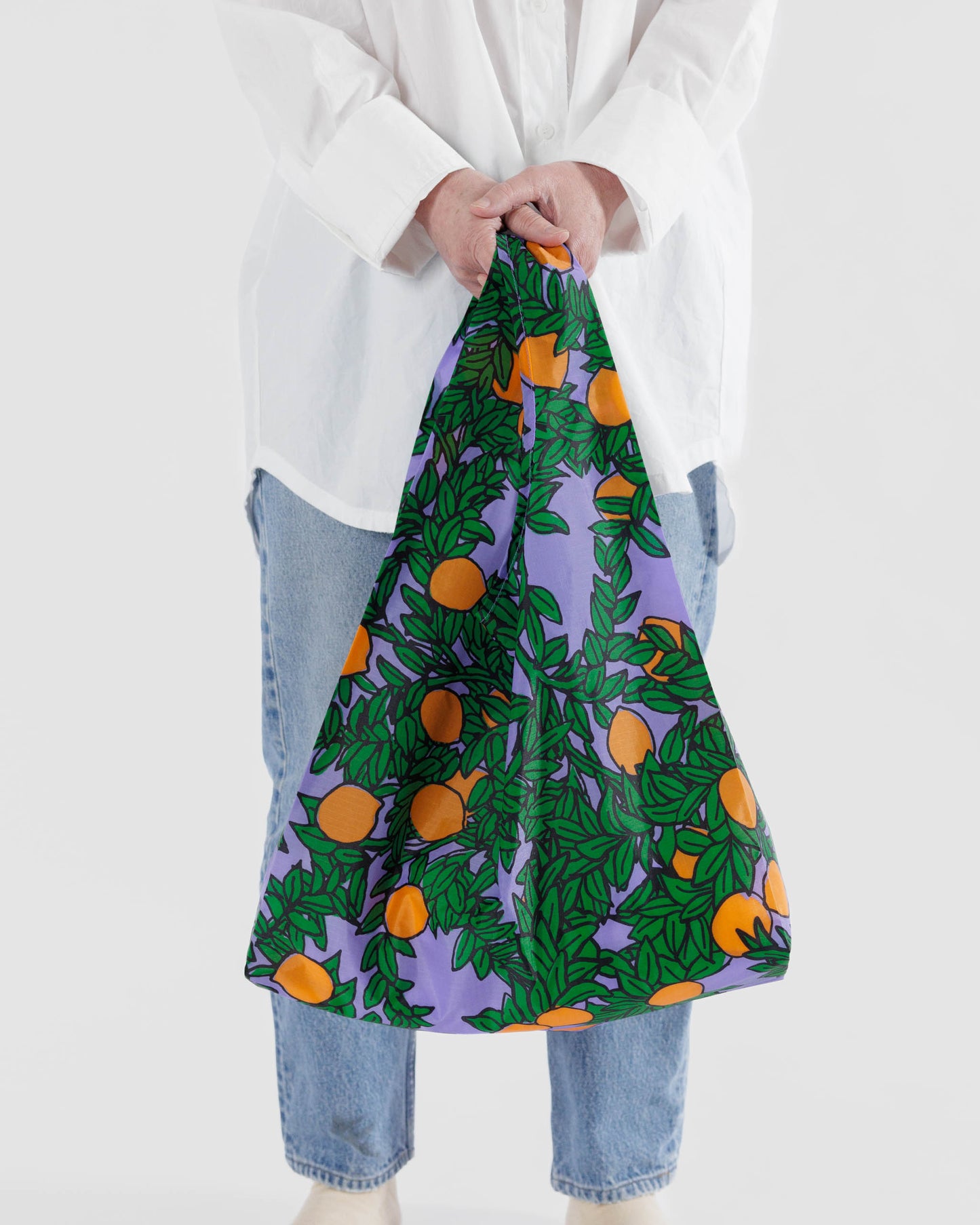 Baggu Standard Bag - Orange Tree Periwinkle