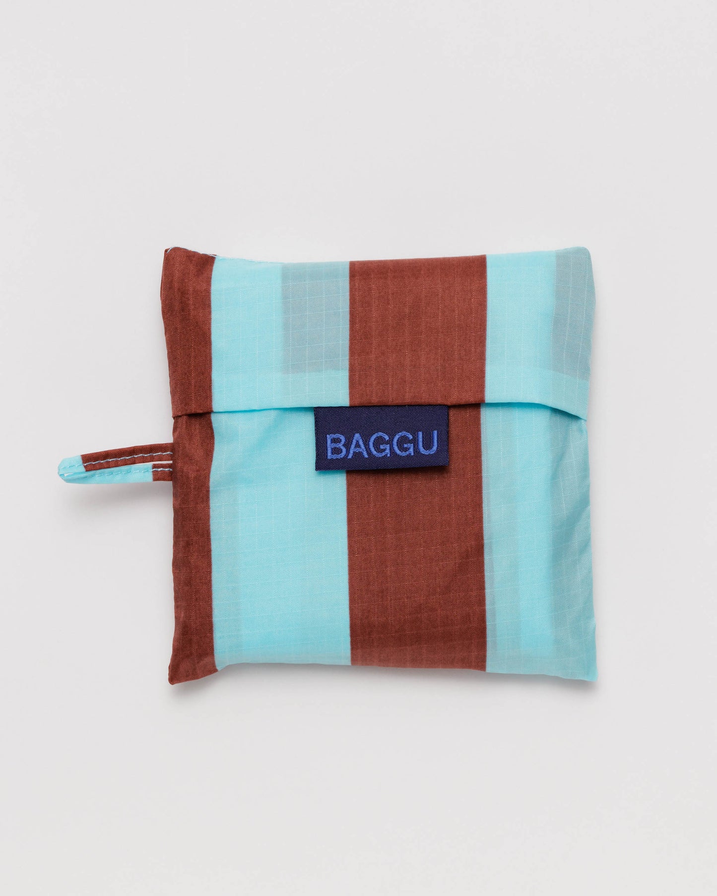 Baggu Standard Bag - Raisin Awning Stripe