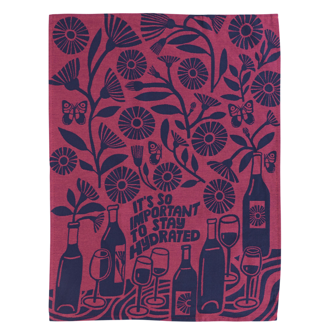 Stay Hydrated Dish Towel

