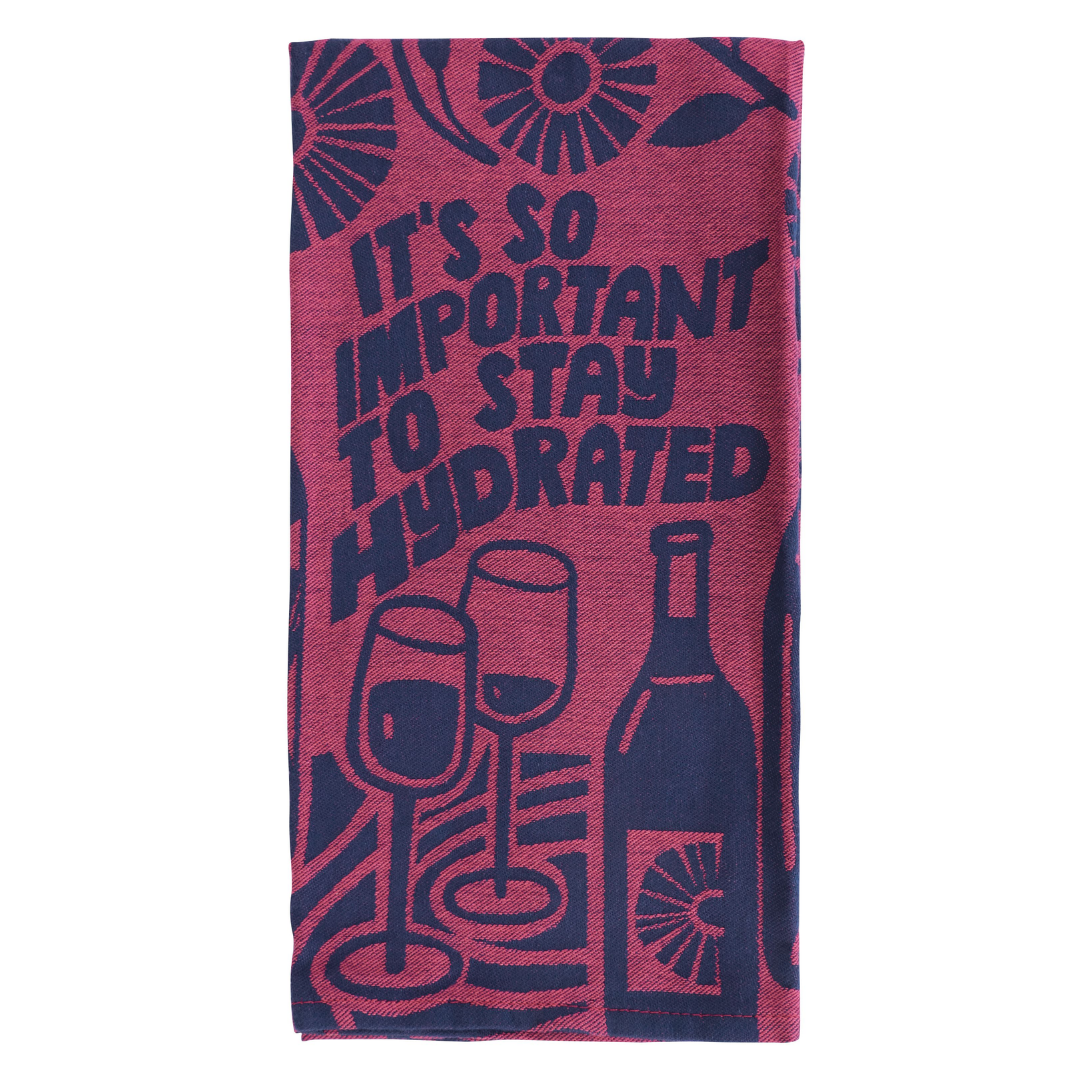 Stay Hydrated Dish Towel