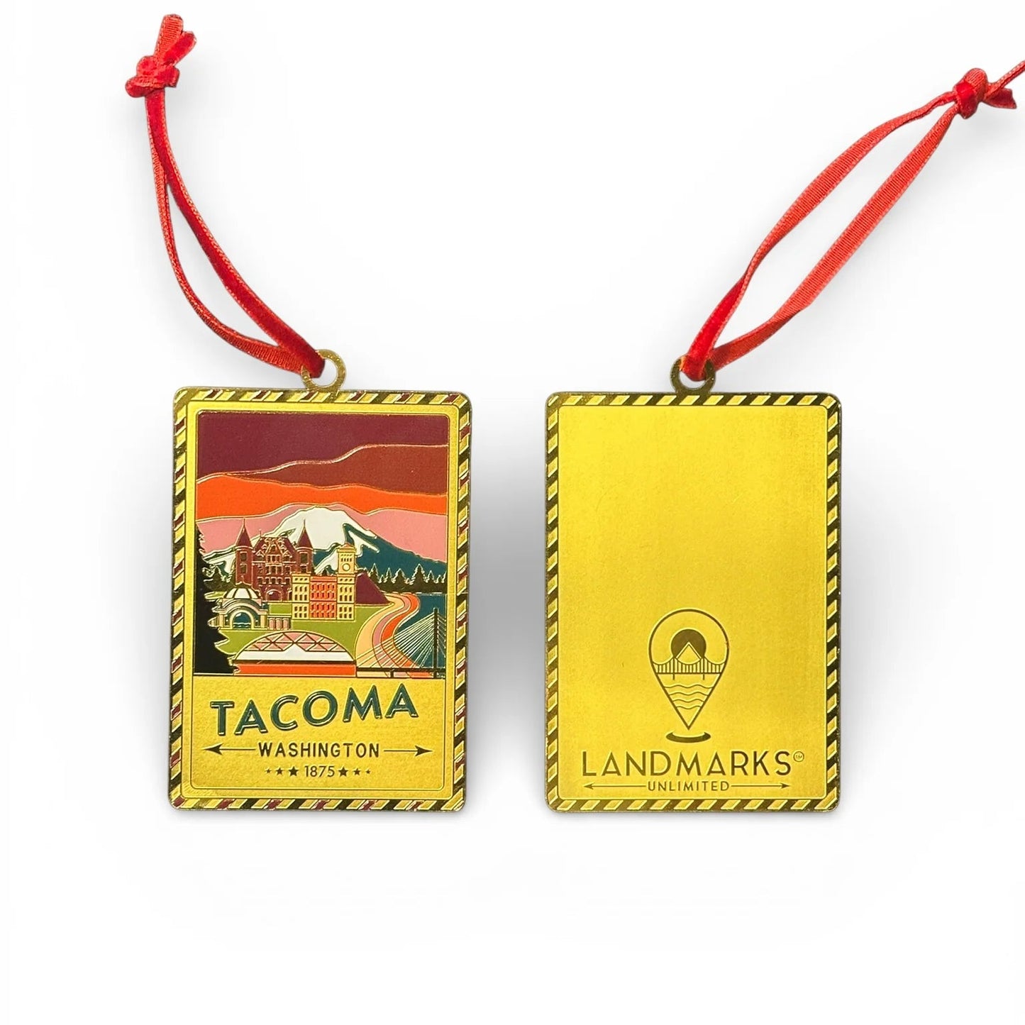 Tacoma, Washington Postcard Ornament