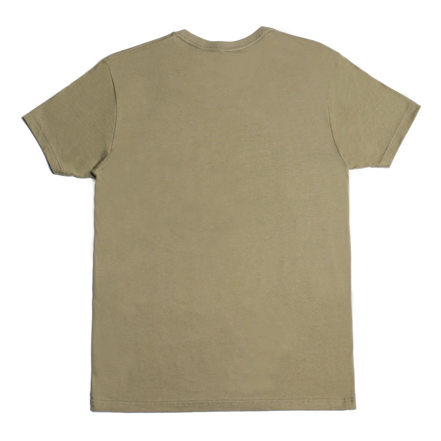 Tahoma Tee - Light Olive, Blue, White