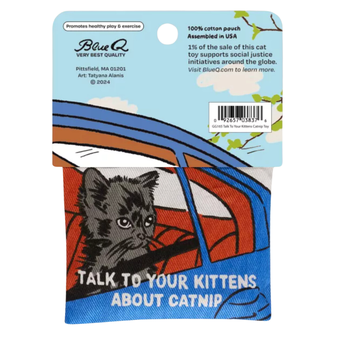 Talk to Your Kittens Catnip Toy