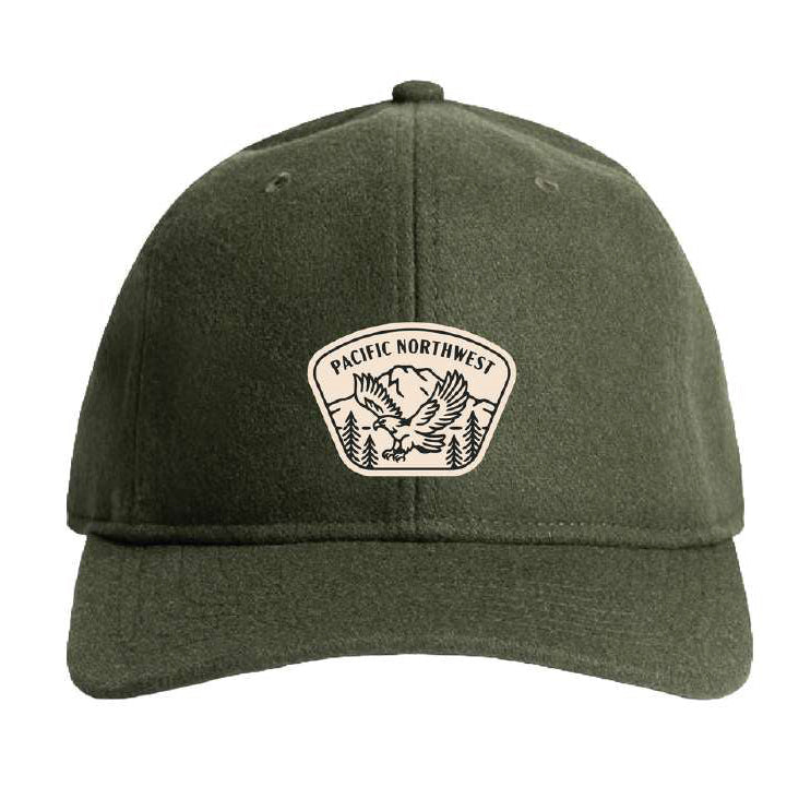 Talon Snapback Hat in Green
