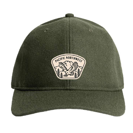 Talon Snapback Hat in Green