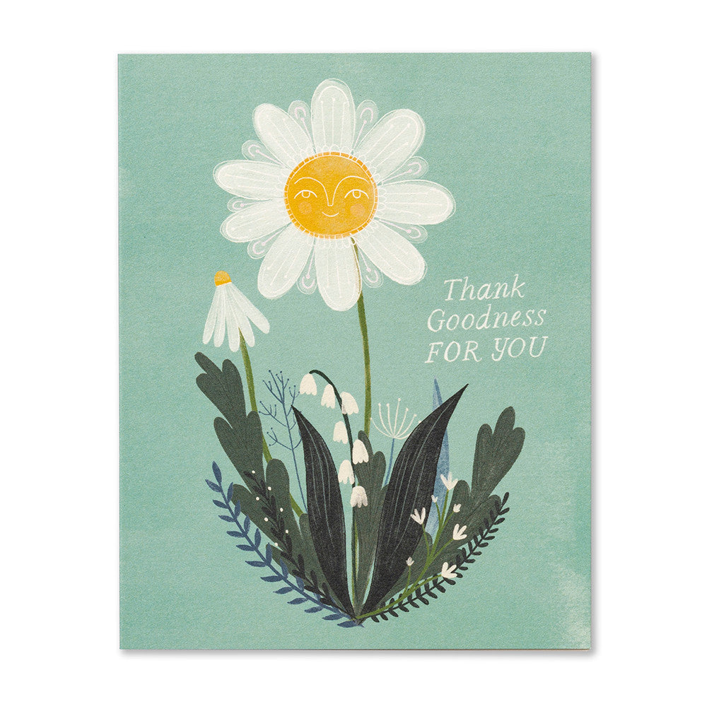 Thank goodness for you - Thank You Card