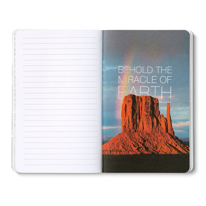 Write Now Journal - The World is Grand, Awfully Big