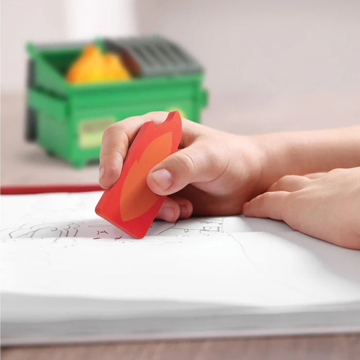 Trash Talk - Eraser And Sharpener Set