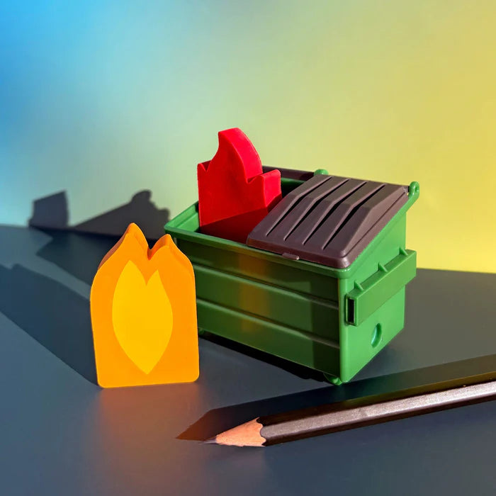 Trash Talk - Eraser And Sharpener Set