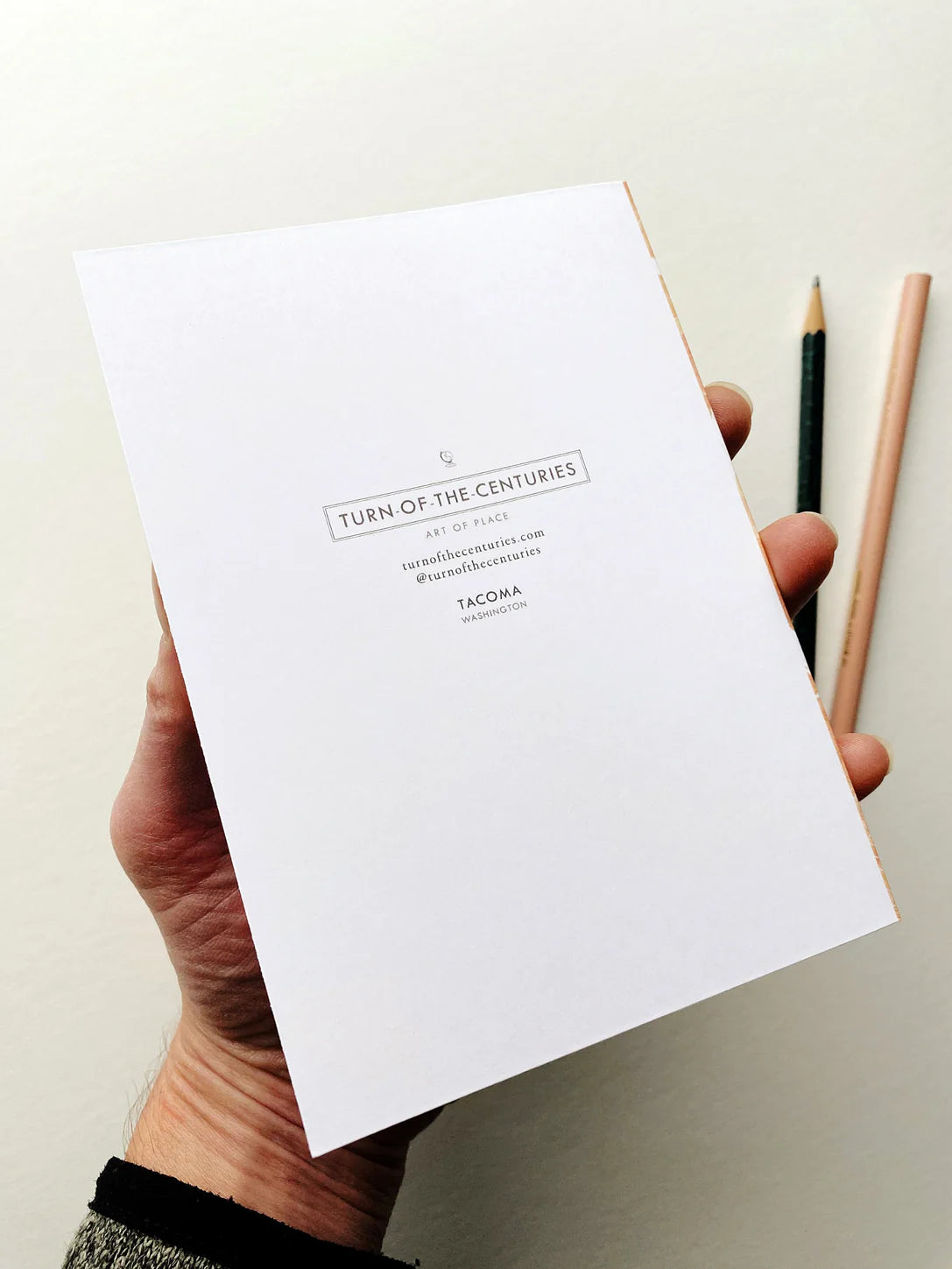 Turn of the Centuries - Ferns Watercolor Thank You Greeting Card