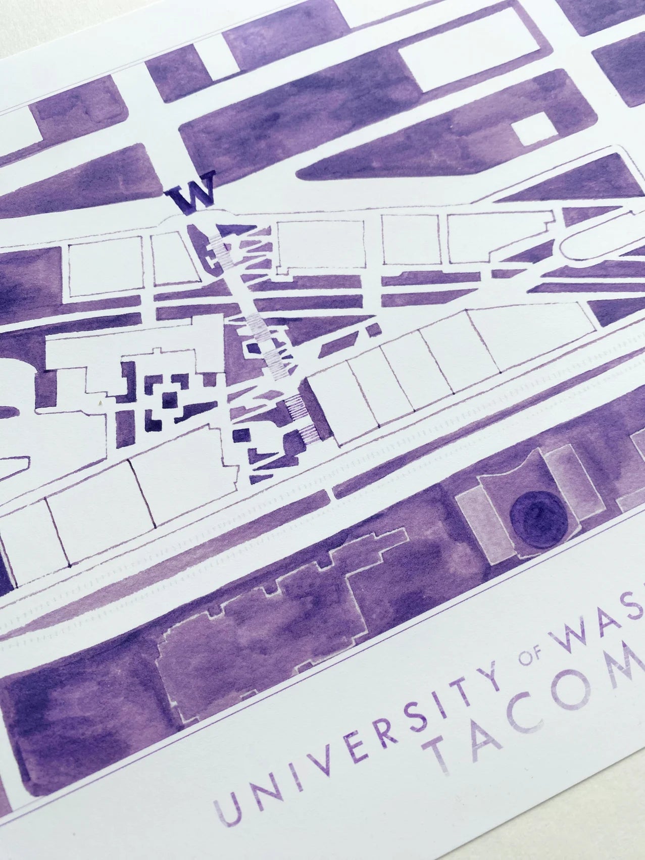 Turn of the Centuries - University of Washington, Tacoma Campus Map
