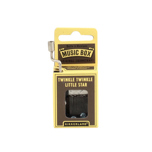 Crankshaft Music Box with Twinkle Twinkle Little Star song