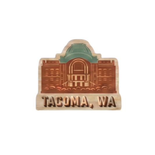 Union Station - Tiny Tacoma Magnet