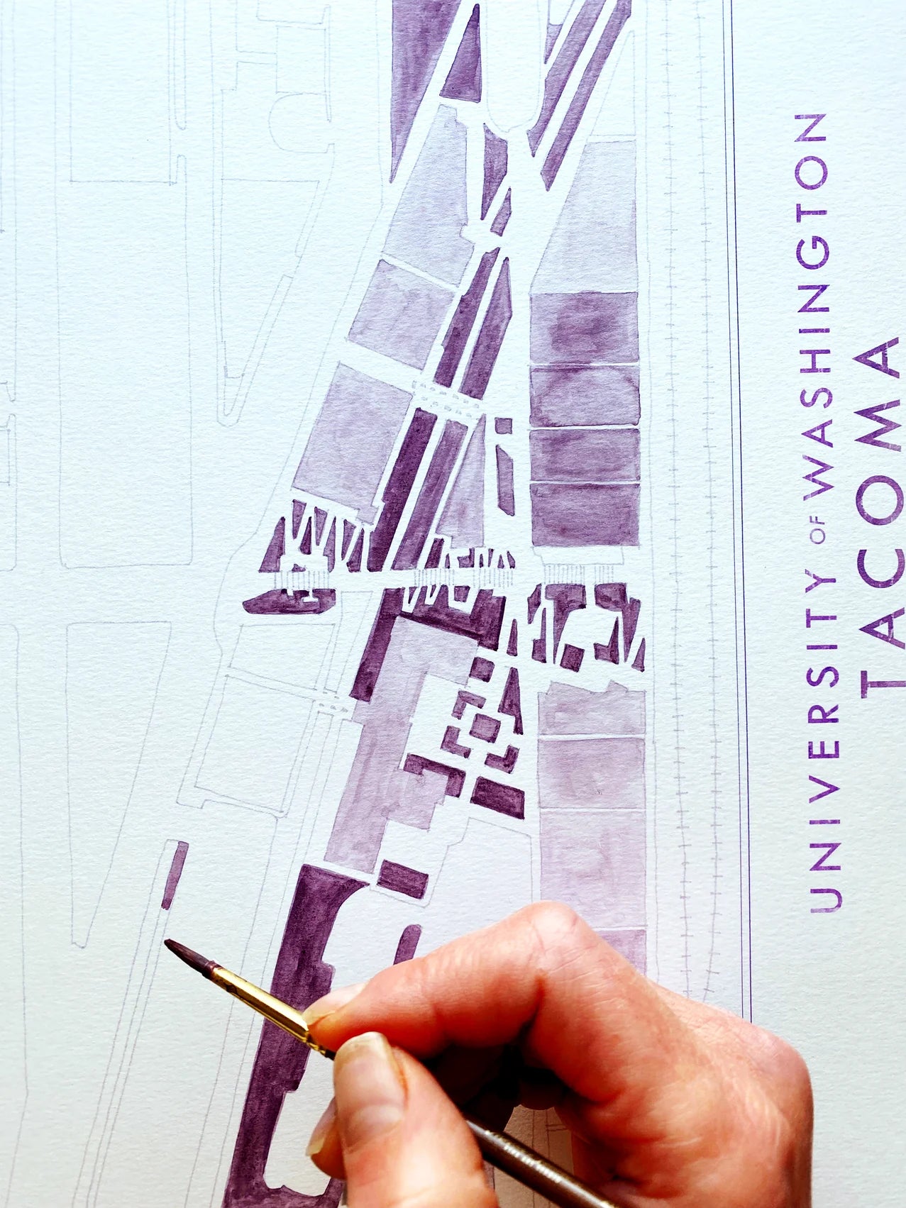 Turn of the Centuries - University of Washington, Tacoma Campus Map