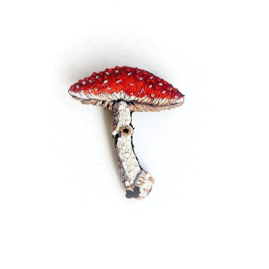 Trovelore Brooch Pin - Fly Amanita