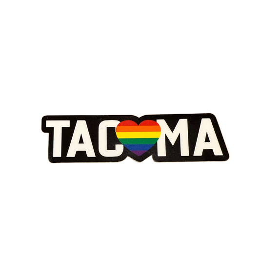 Bleach Tahoma Pride Heart Sticker