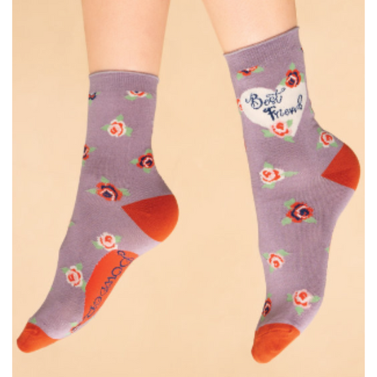 Ladies Ankle Socks - Besties