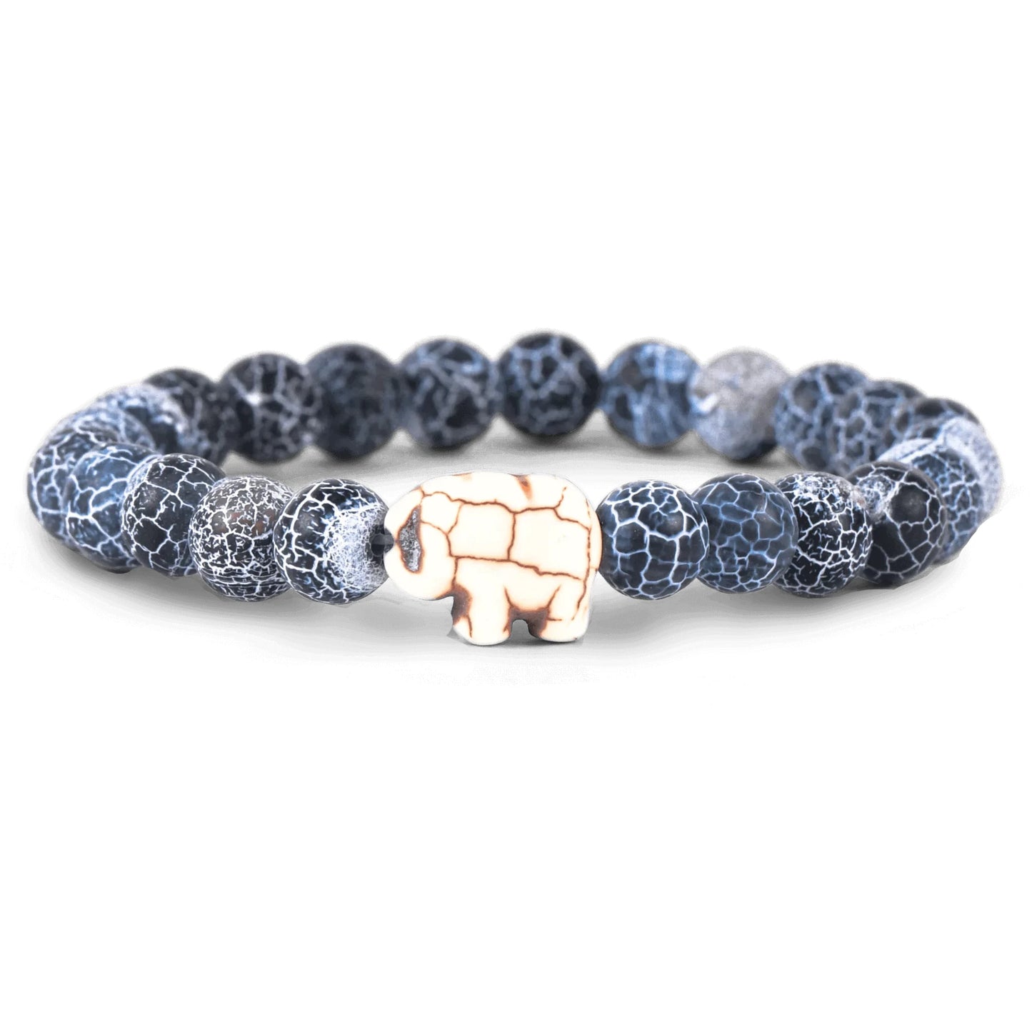 Fahlo The Expedition Elephant Tracking Bracelet - River Blue