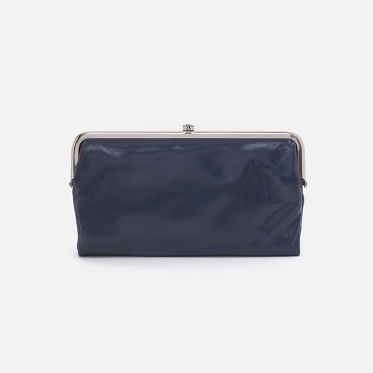 Hobo Lauren Wallet - Blue Stone