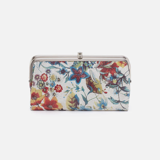 Hobo Lauren Wallet - Botanic Printed Leather