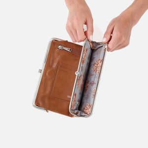 Hobo Lauren Wallet - Truffle