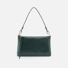 Load image into Gallery viewer, green leather crossbody bag
