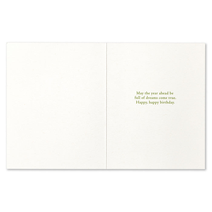 Whatever you wish for yourself, I wish - Birthday Card