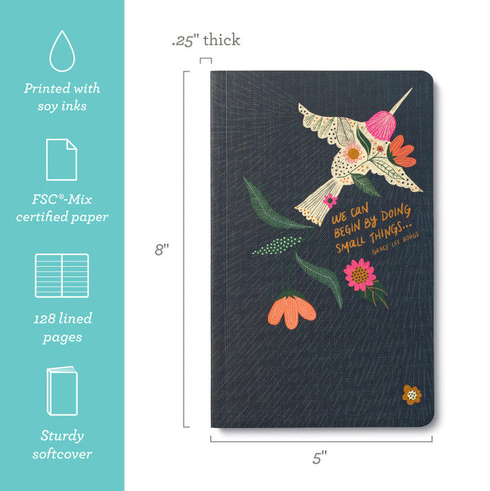 Write Now Journal - We Can Begin by Doing Small Things