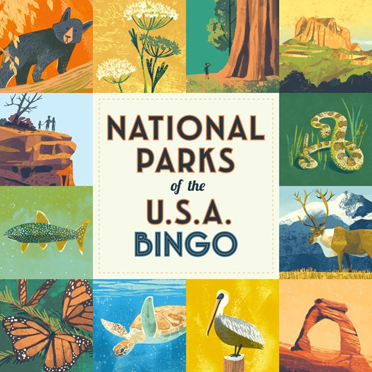 National Parks USA Bingo