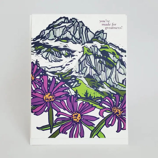 You're Made For Greatness Graduation Greeting Card
