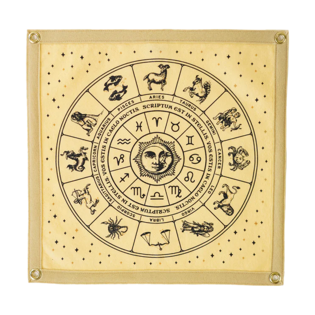 Astrology Wheel Camp Flag